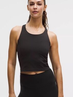 Lululemon Wunder Train Racerback Tank Top Built in Bra, B/C Cup. Size 4